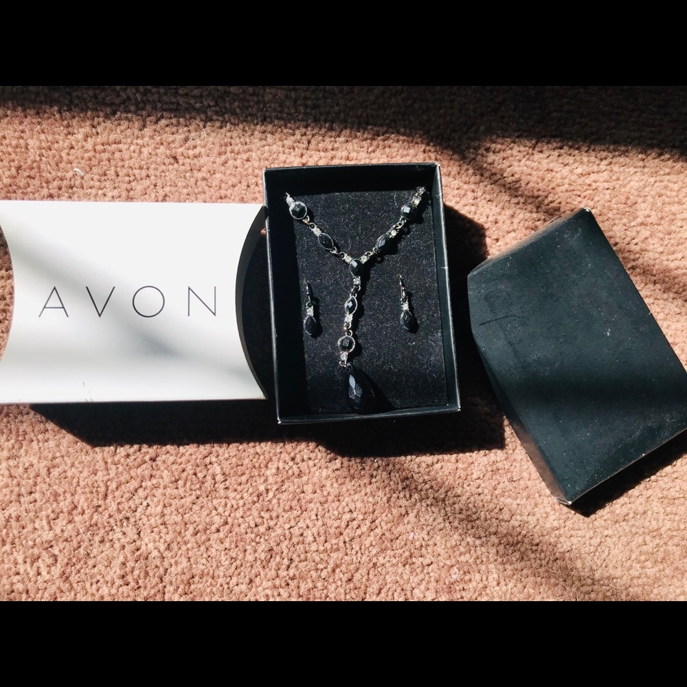 beautiful necklace with matching earrings